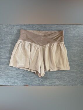 Aerie white tie dye shorts